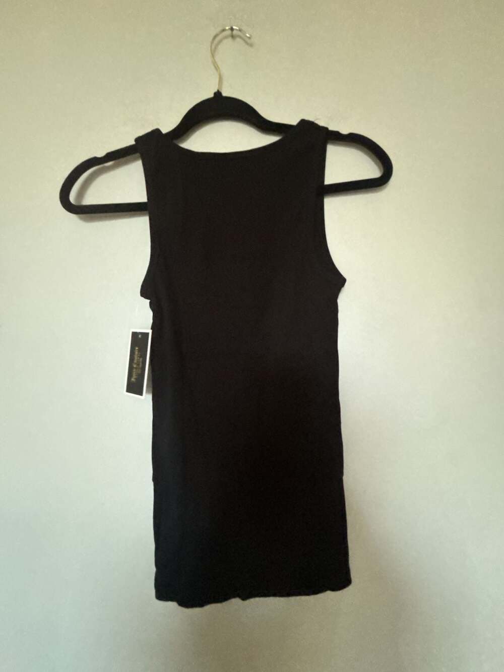 Juicy Couture Black Label Rhinestone Logo Ribbed Tank Top - Picture 4 of 5